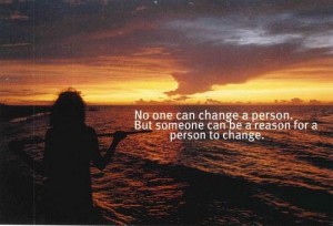 changing a person